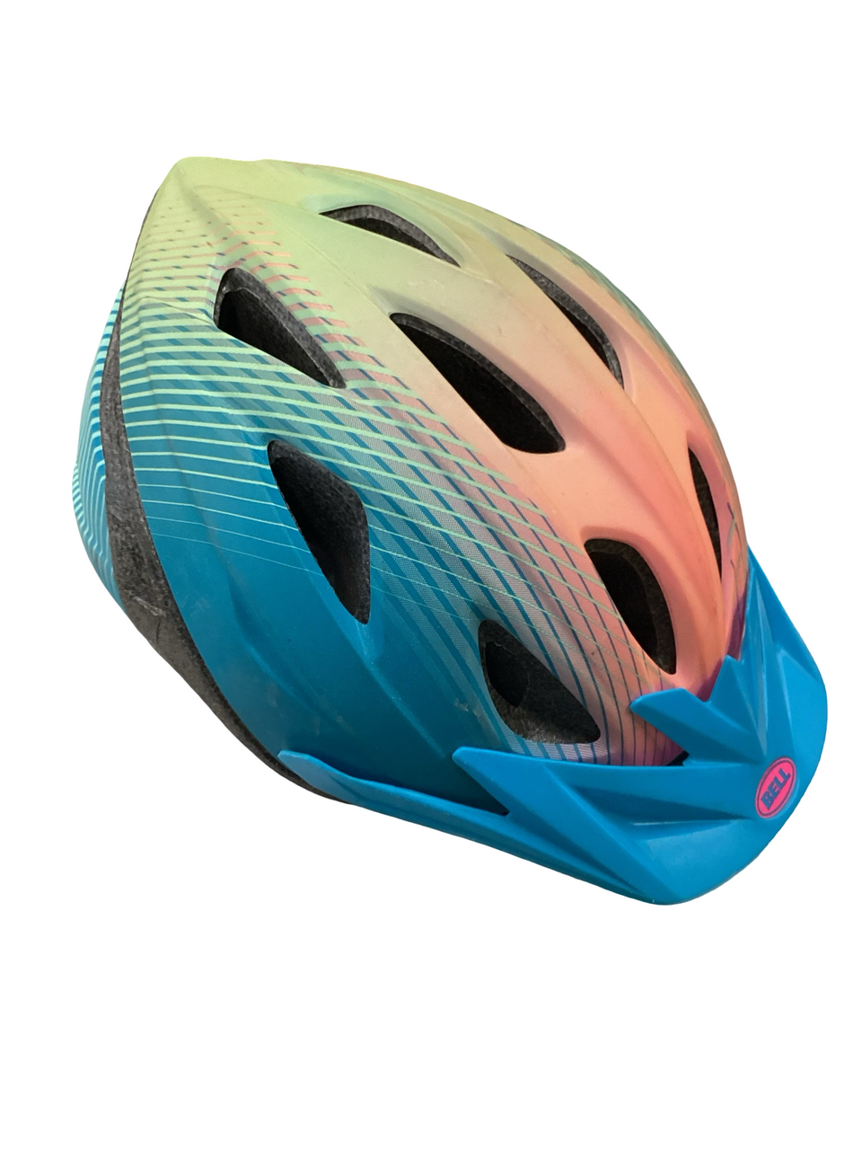 bell's bike helmet Used Bell BIKE HELMET Bike Helmet Royal Blue S/M 11613-S000182260
