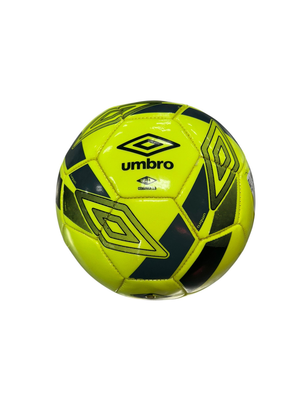 Used Umbro All Size Soccer Ball Green 4