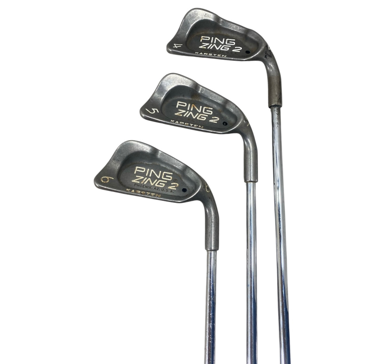 Used Ping ZING 2 Mens Iron Set RH 4I-GW/AW