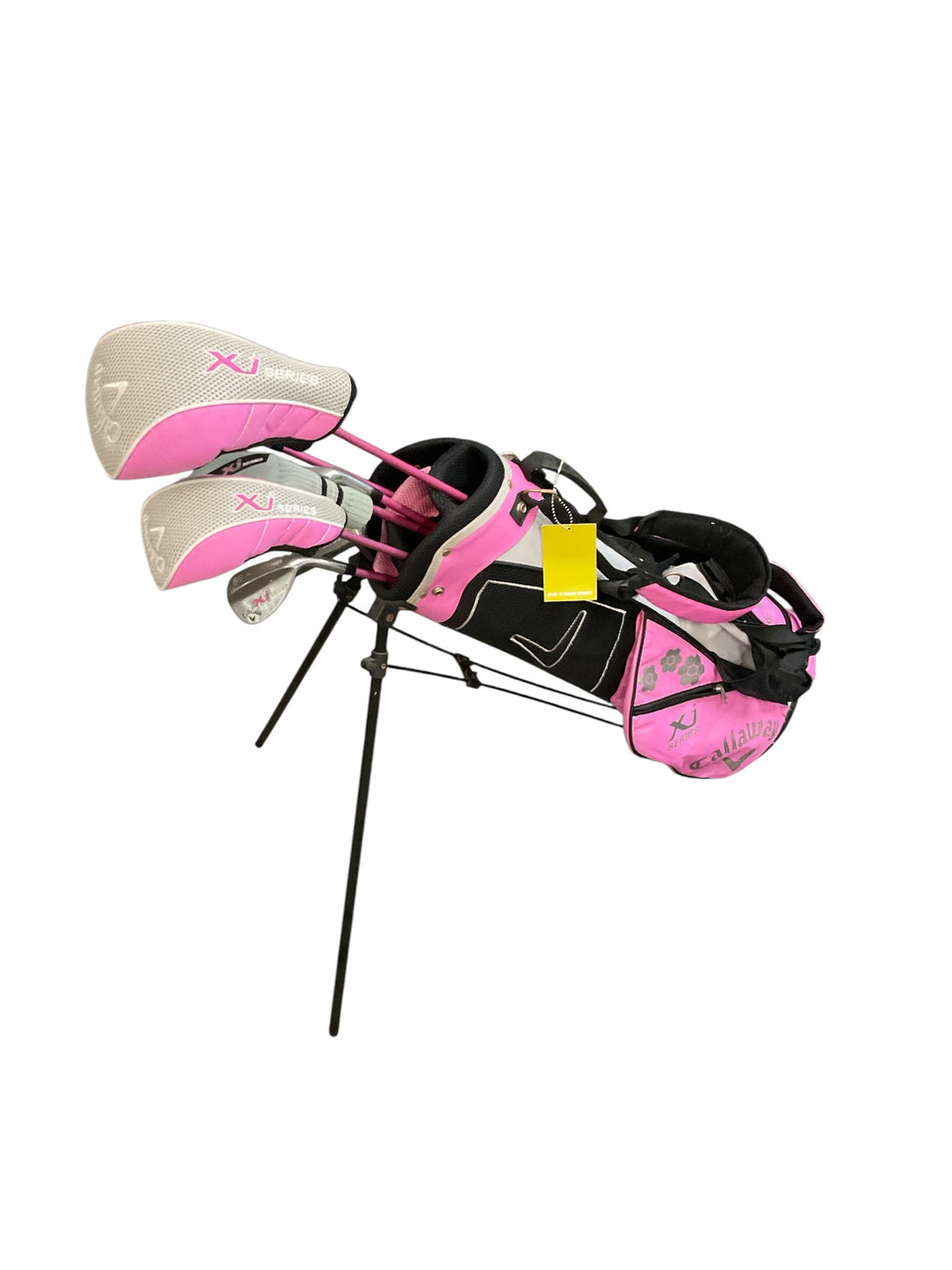 ジュニア用　Callaway XJ Series ゴルフクラブセット ピンク Used Callaway XJ SERIES Jr Package Set RH Pink 8 Piece