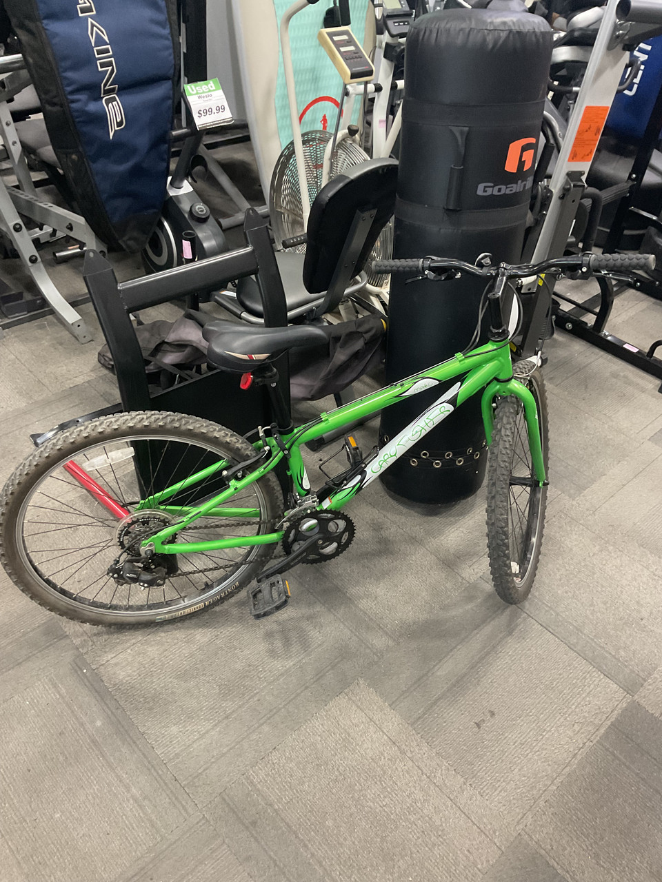 Used Gary Fisher MAKO Cruiser Bike Mens Green 43-47cm - 17-18