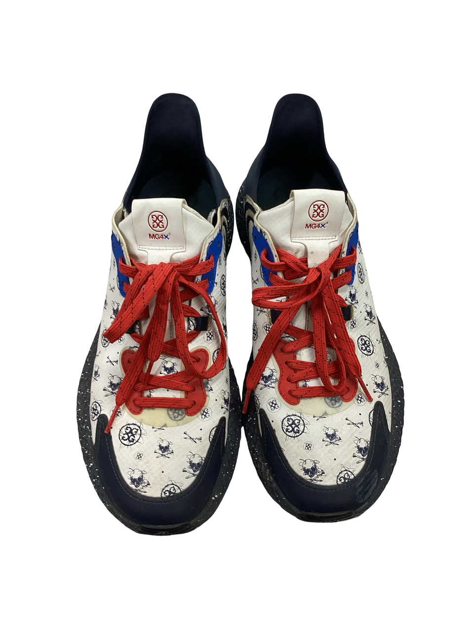 Used G/FORE MG4X2 Mens Golf Shoes Navy And White Senior 12 display picture 1