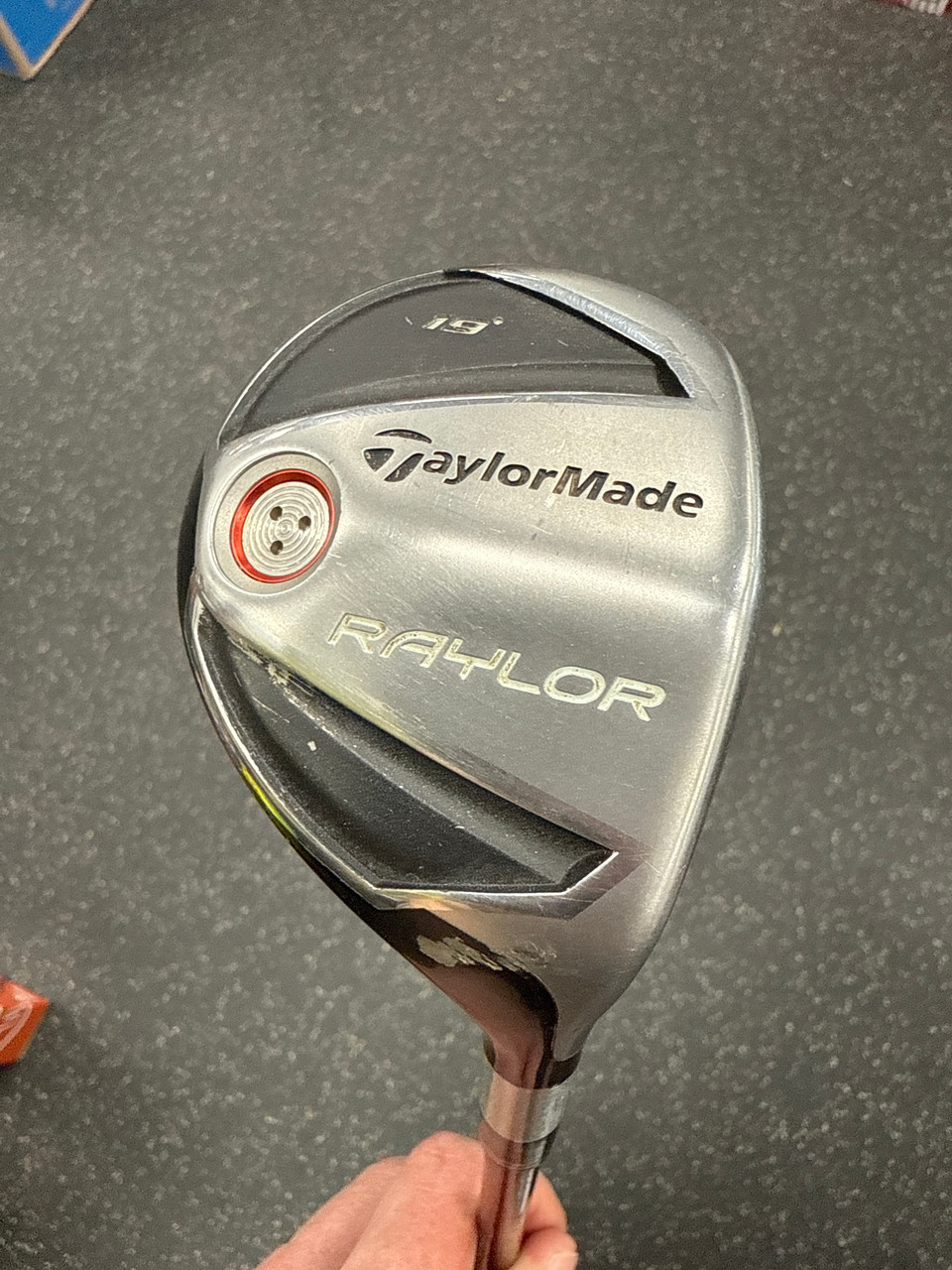 Used Taylormade RAYLOR Mens Hybrid Club RH 3 Hybrid