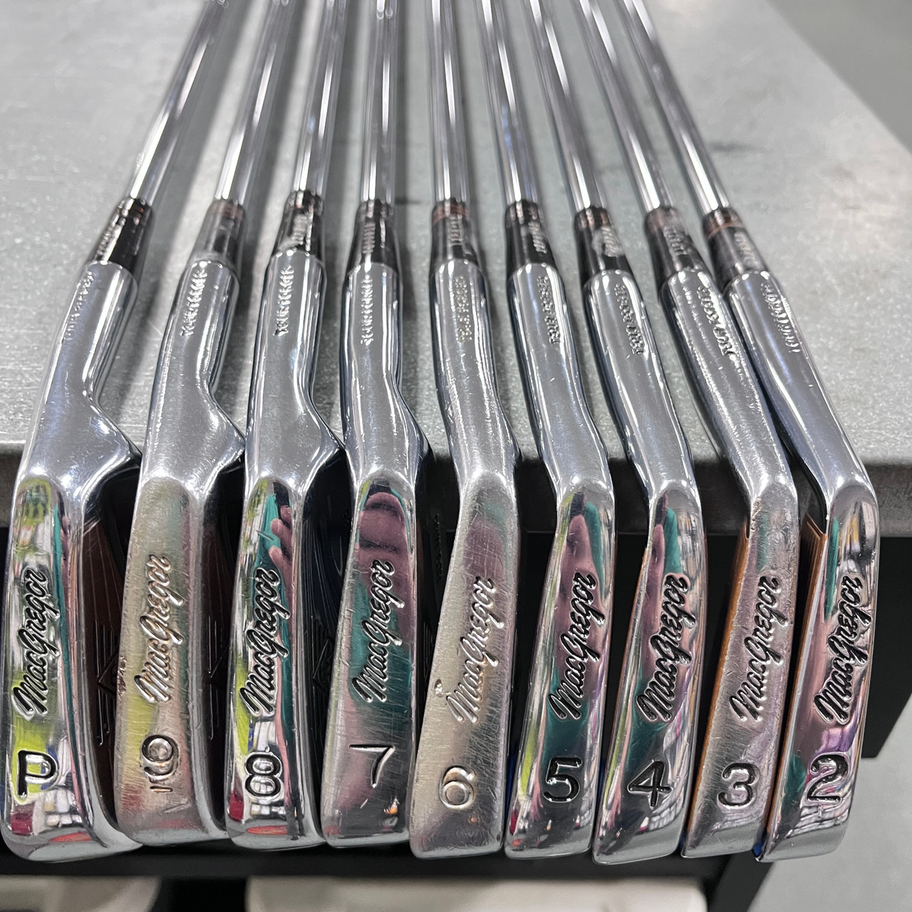 Used MacGregor TOURNEY M85 IRON SET Mens Iron Set RH 2I-PW