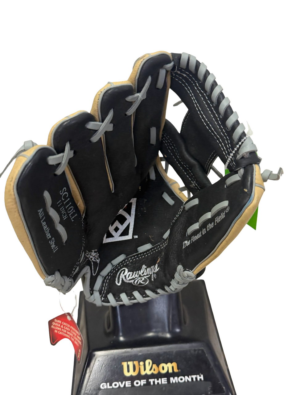 New Rawlings SURE CATCH SC110LL Leather Shell Junior Baseball