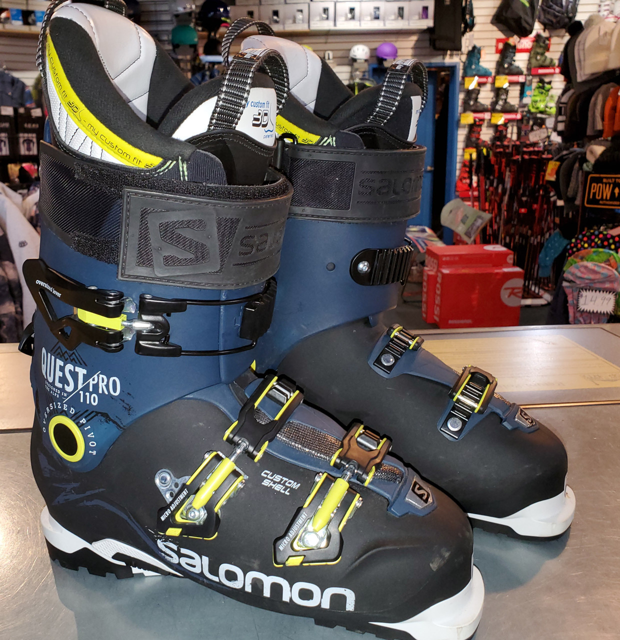 Used Salomon SALOMON QUEST PRO 110 275 MP - M09.5 - W10.5 Downhill