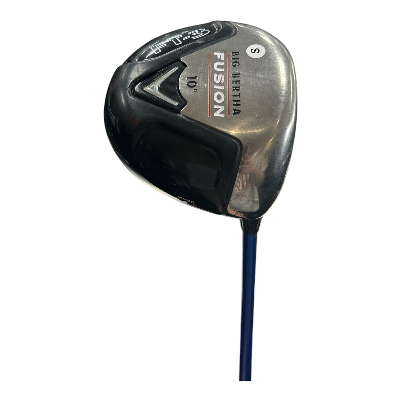 Used Callaway BIG BERTHA FUSION FT-3 DRIVER Mens Driver RH 10.0 Degree