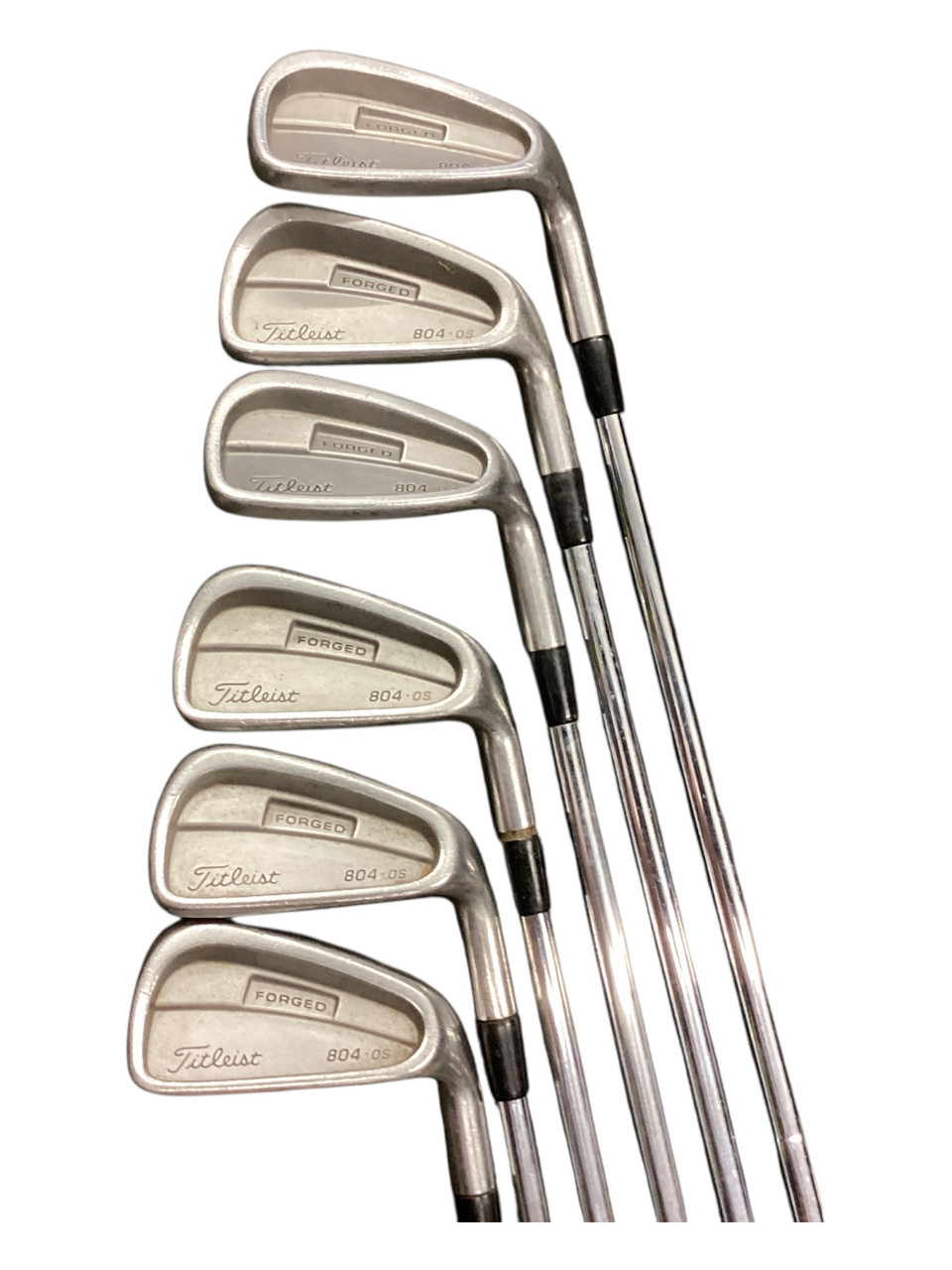 Used Titleist 804 OS Mens Iron Set RH 4I-9I
