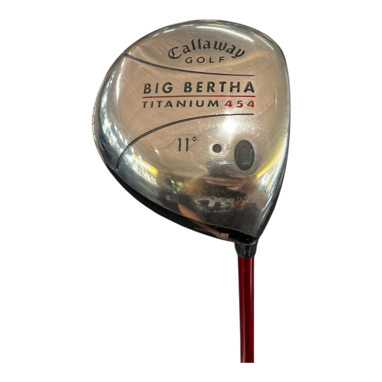 Used Callaway BIG BERTHA TITANIUM 454 Mens Driver RH 11.0 Degree