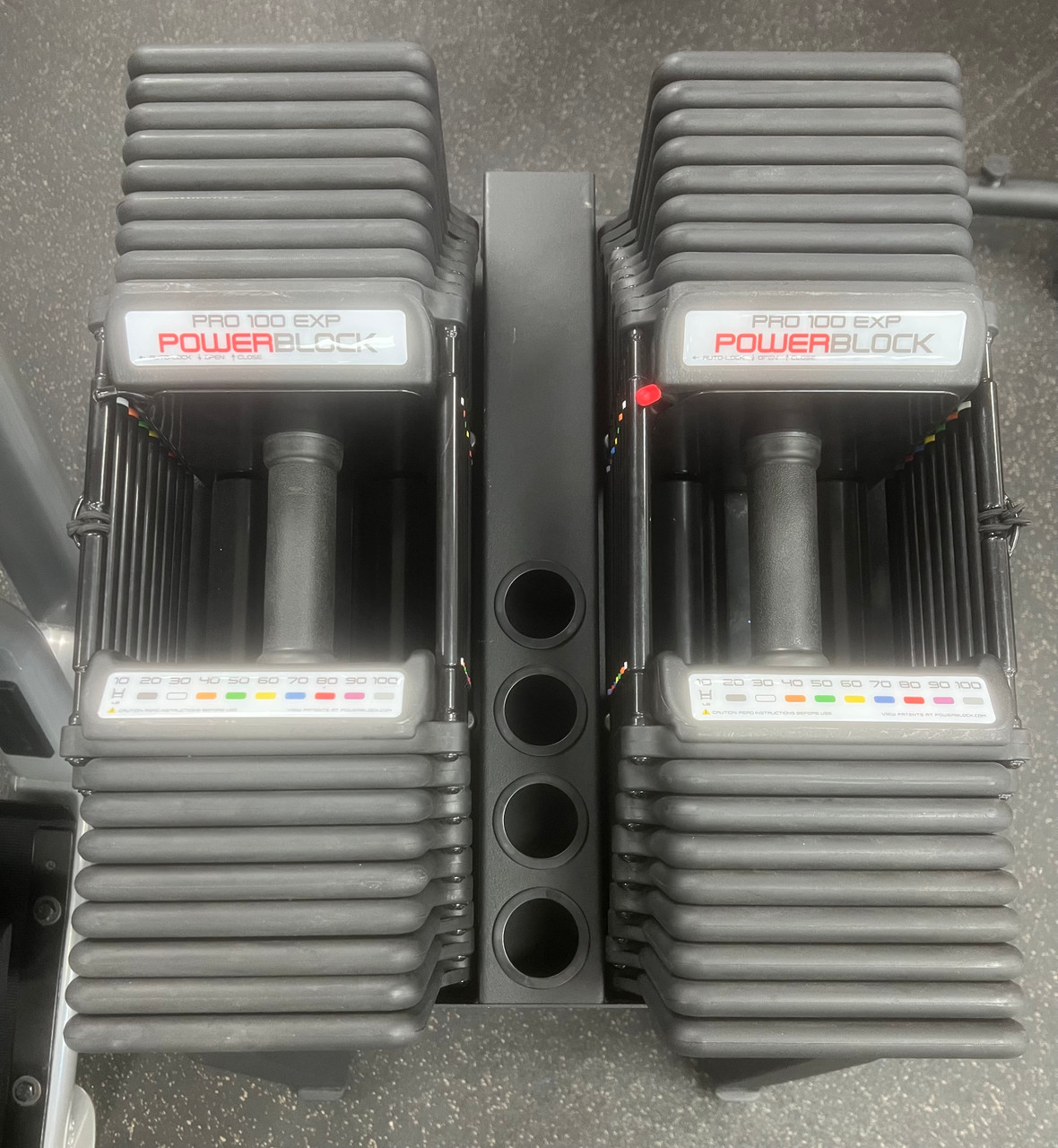 Used PowerBlock Adj Dumbbells 5-90 LB