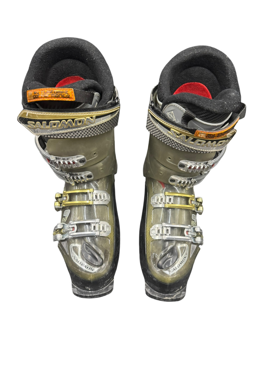 salomon energyzer 100 ski boots S/Pro HV 2025  evo Downhill performance Twinframe design delivers rebound and flex Salomon X Max 100 Ski