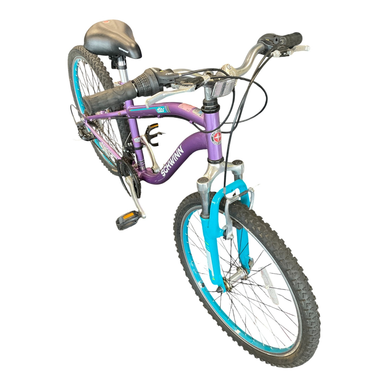 schwinn atlas bicycle Used Schwinn ATLAS Cruiser Bike Girls Purple 24