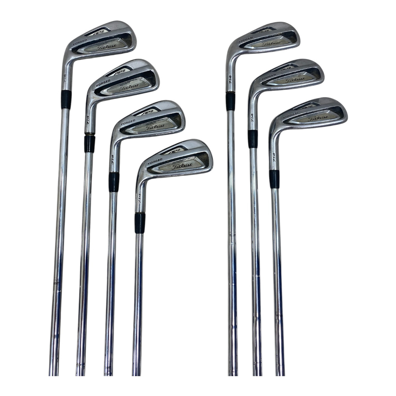 Used Titleist AP2 714 FORGED Mens Iron Set LH 4I-PW