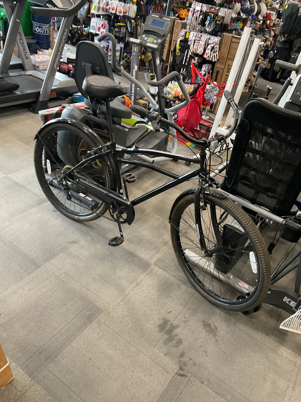 Used Schwinn MIDWAY Cruiser Bike Womens Black 19-20