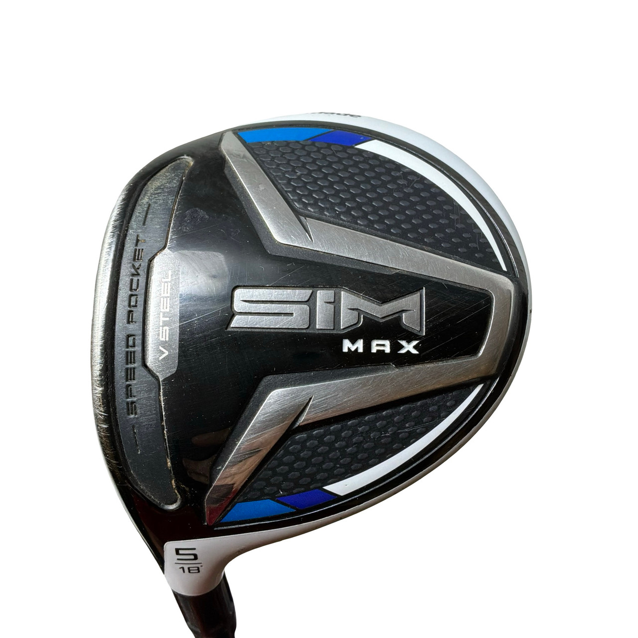 Used Taylormade SIM MAX Mens Fairway Wood LH 5 Wood