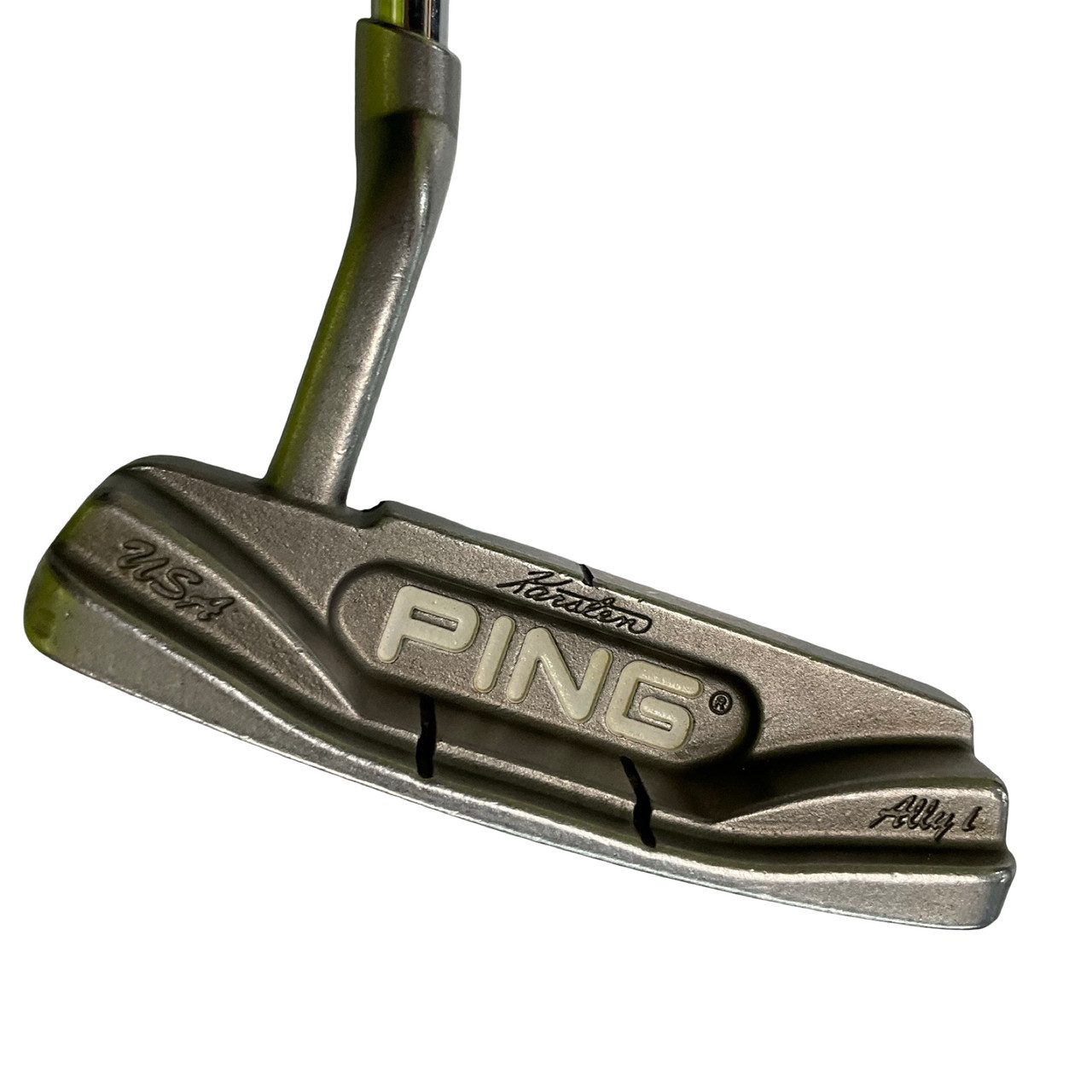 磨きクリーニング済/PING Ally i karstenピンパター 34インチ Used Ping KARSTEN ALLY I Mens Putter RH
