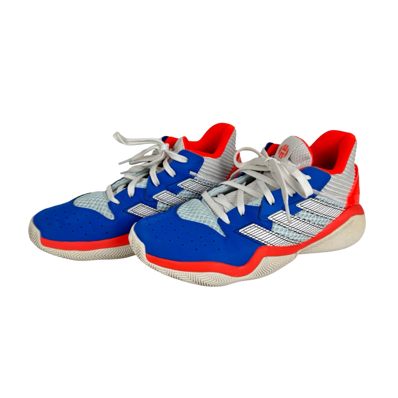 Used Adidas HARDEN STEPBACK Basketball Shoes M White Senior 6