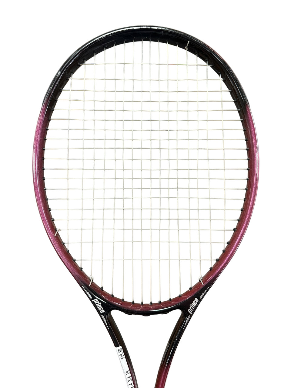 Used Prince GRAPHITE LITE XB Adult Tennis Racquet Orange 4 3/8