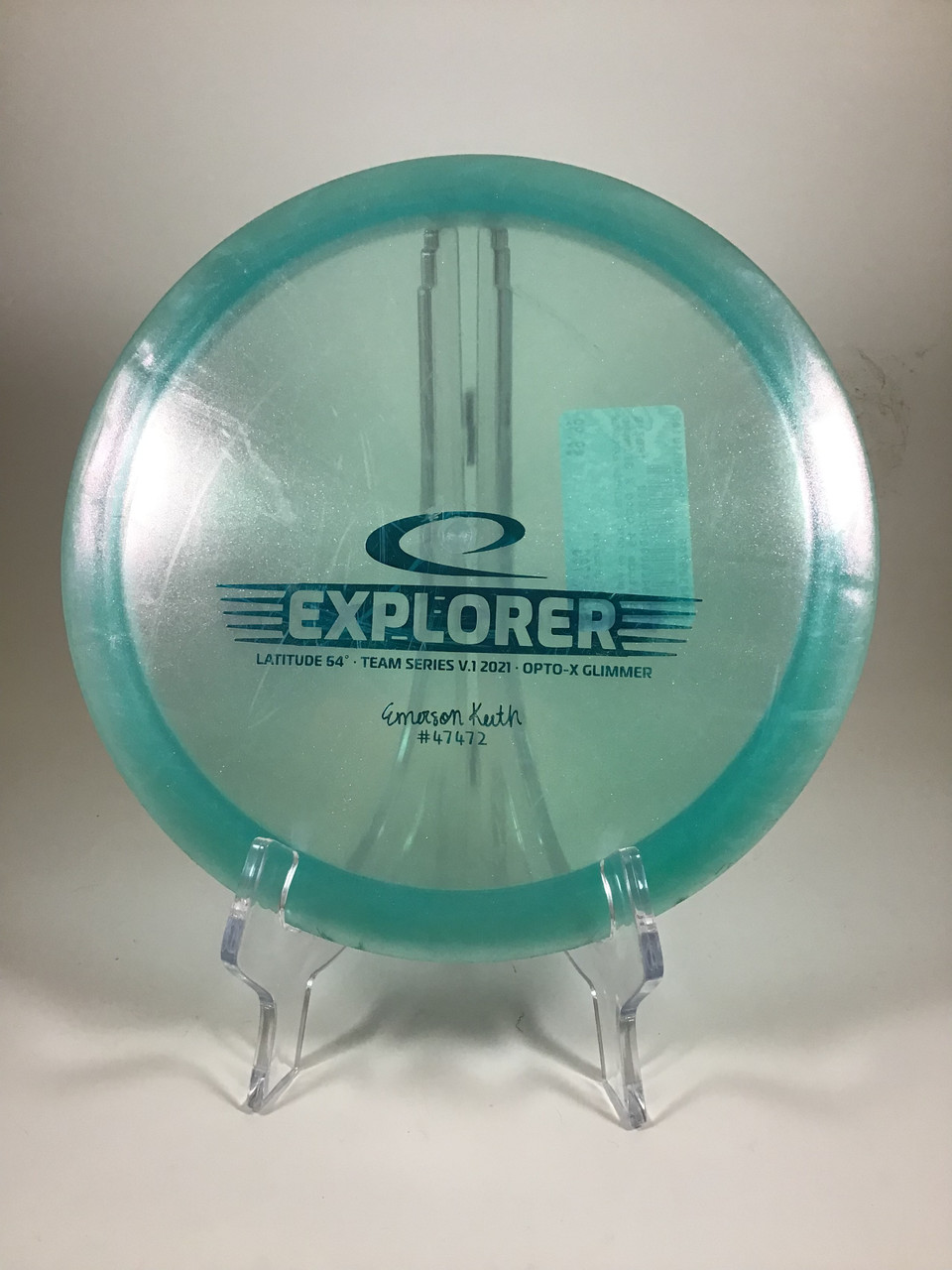 Used Latitude 64 OPTO X GLIMMER EXPLORER Disc Golf Driver