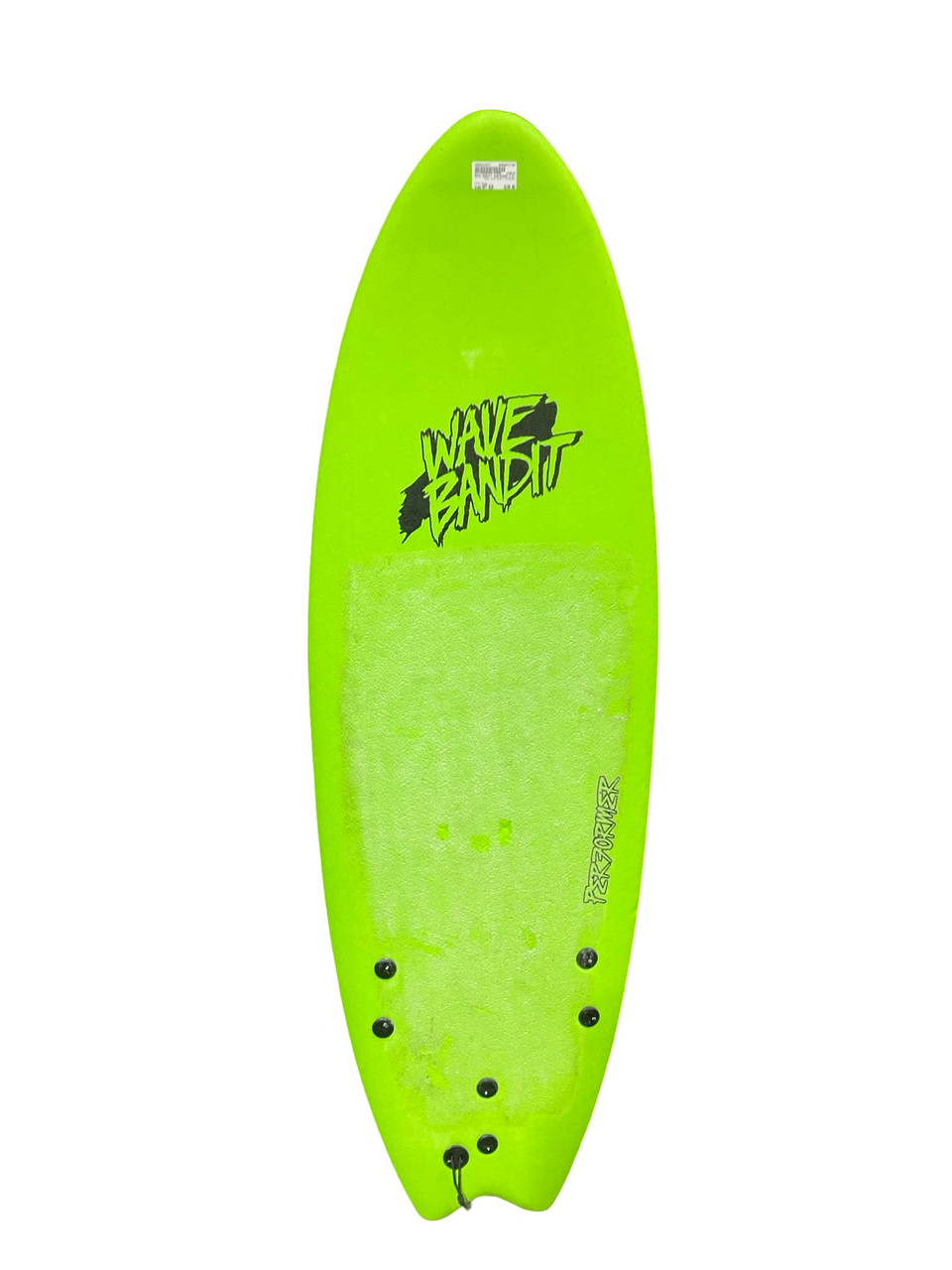 Used WAVE BANDIT SURFBOARD Surfboard Green 5Ft 6In