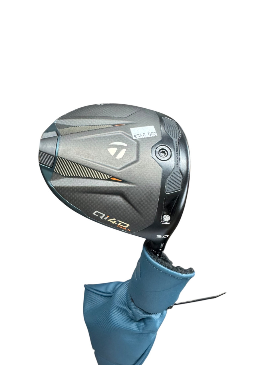 Used Taylormade QI4D MAX Mens Driver RH 9.0 Degree