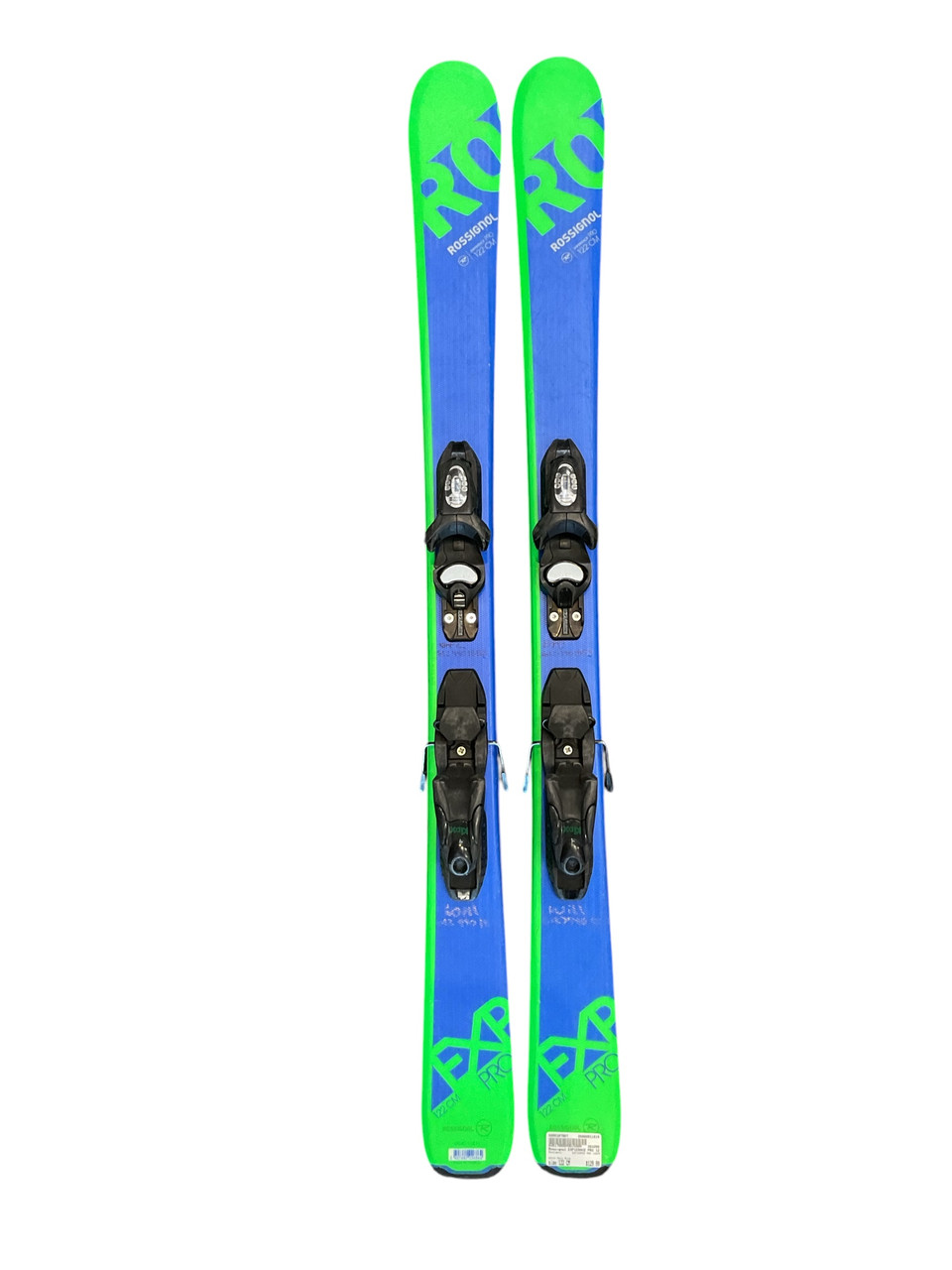 Used Rossignol EXPIERNCE PRO 122CM Boys DH Ski/Binding Navy Blue