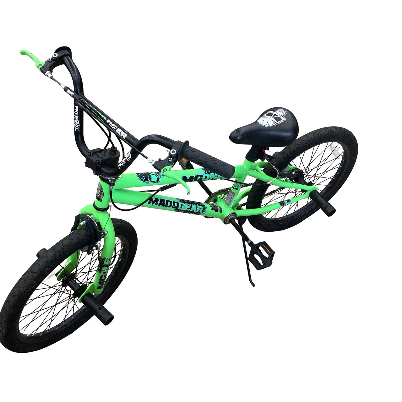 Used Kent MADDGEAR MGONE BMX Bike Boys Neon Green 20