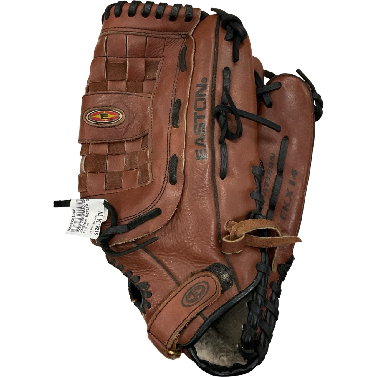 Used Easton EKX14 BB/SB Glove RH Throw Brown 14
