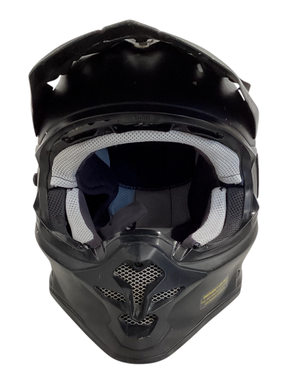 second hand shoei helmet Used SHOEI VFX-EVO Adult Helmet Navy Blue 11709-S000079789