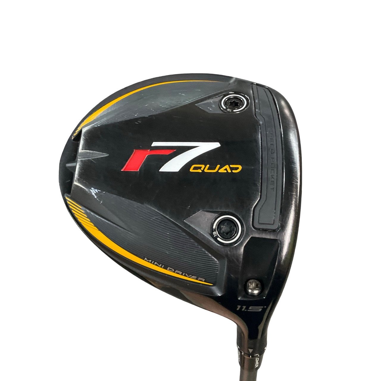 Used Taylormade R7 QUAD MINI DRIVER Mens Driver RH 11.5 Degree