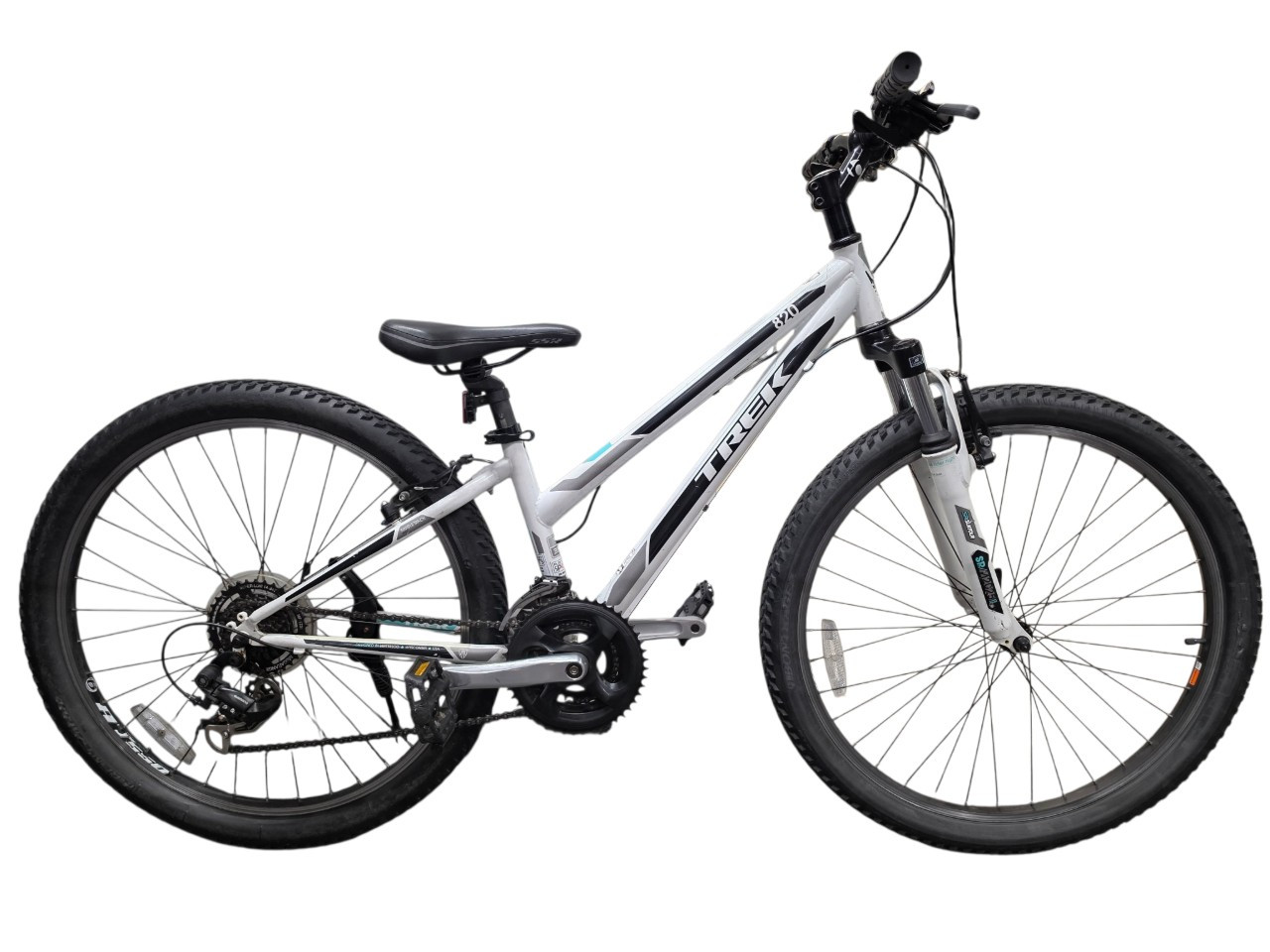 Used Trek 820 Singletrack Mountain Bike Womens White 33cm - 13.5 