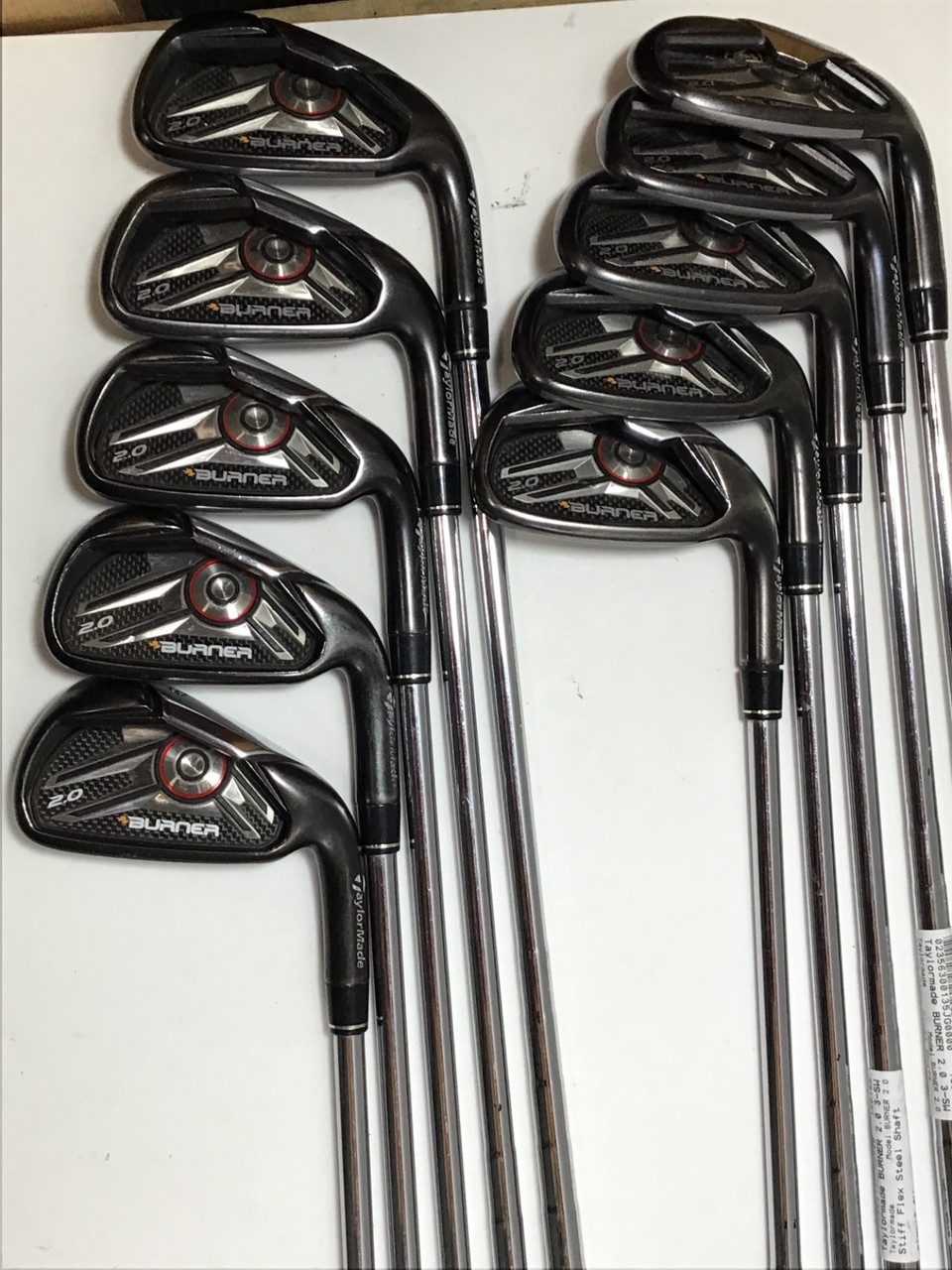 TaylorMade BURNER 2.0 アイアン3本セット 右利き用 Used Taylormade BURNER 2.0 Mens Iron Set RH 3I-SW