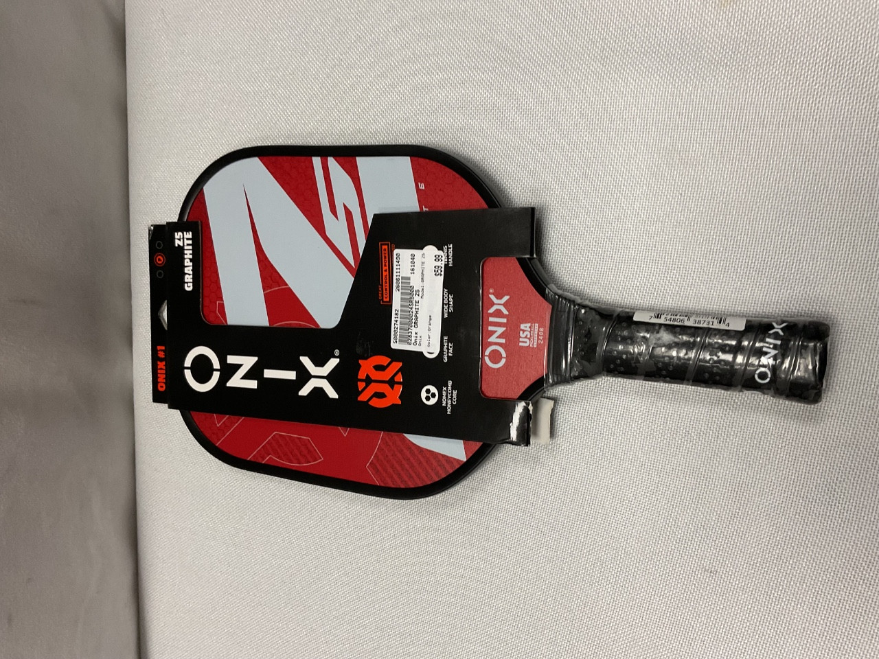 Used Onix GRAPHITE Z5 Pickleball Racquet Orange