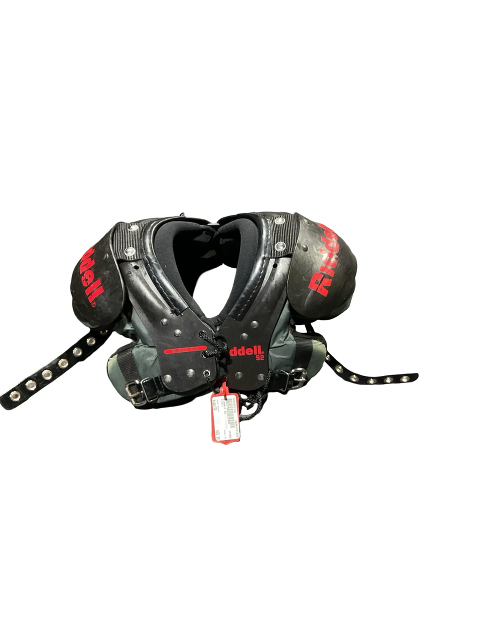 Used Riddell S2 FB Shoulder Pads Black XS