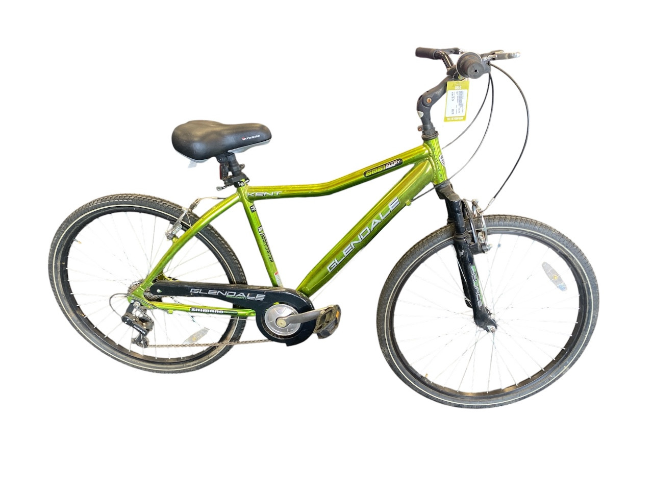 即購入OK CARTEL BIKES AVENUE アーミーグリーン Used Kent GLENDALE Mountain Bike Boys Green 26