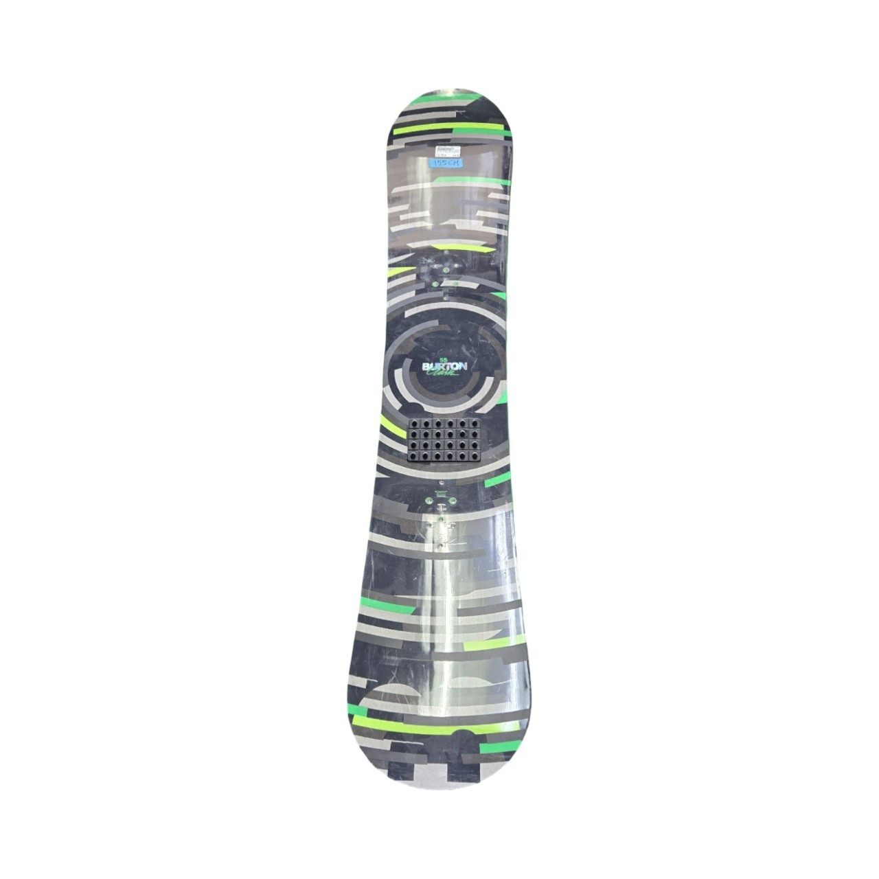 Used Burton CLASH 155 CM SNOWBOARD Mens Snowboard Only Black 155 cm