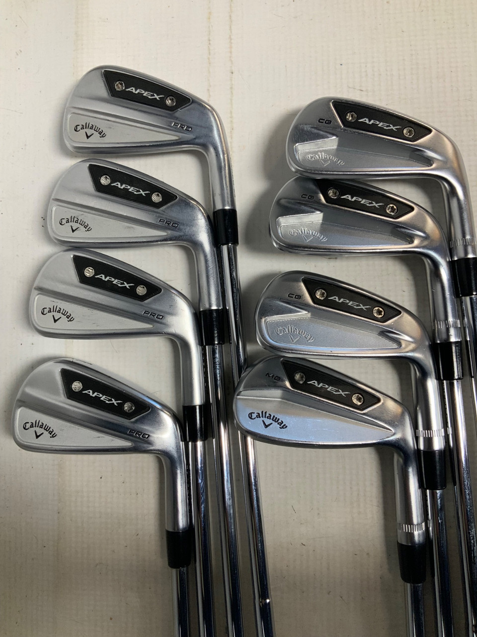 Used Callaway APEX PRO/CB COMBO 2024 Mens Iron Set RH 3I-PW