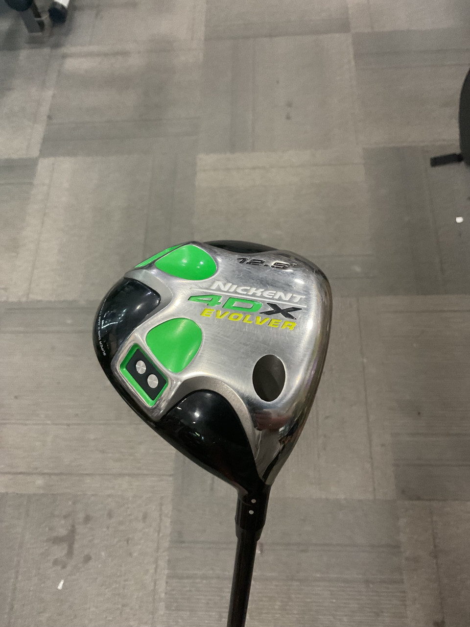 Used Nickent 4DX EVOLVER Mens Driver RH 12.5 Degree