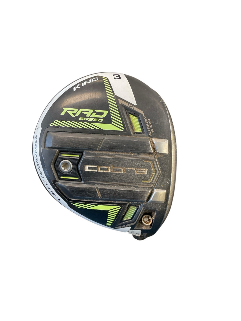 Used Cobra RAD SPEED Mens Fairway Wood RH 3 Wood