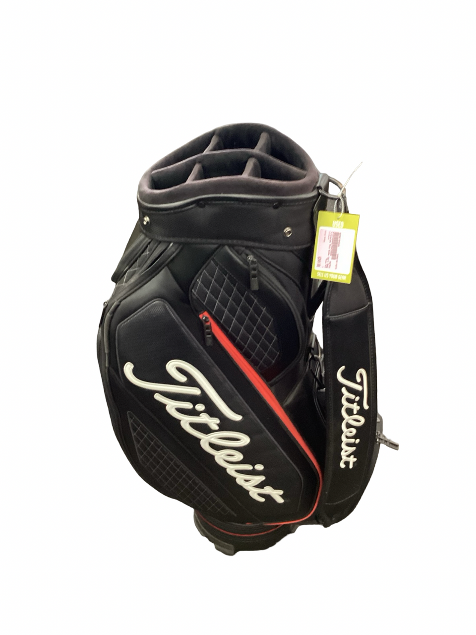 Used Titleist MID Mens Cart Bag Black