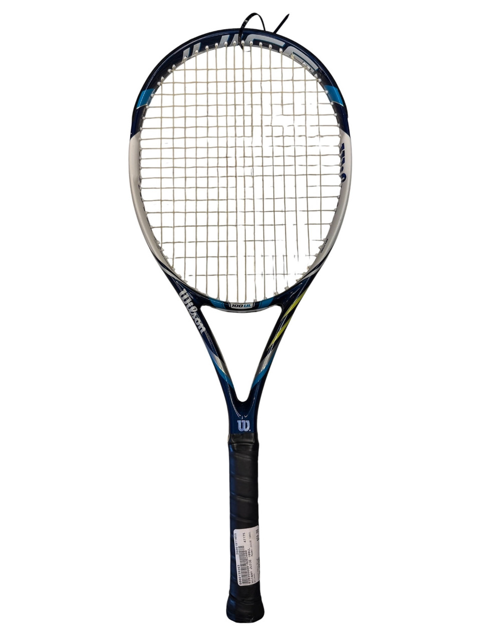 Used Wilson JUICE 100UL Adult Tennis Racquet Navy Blue Unknown