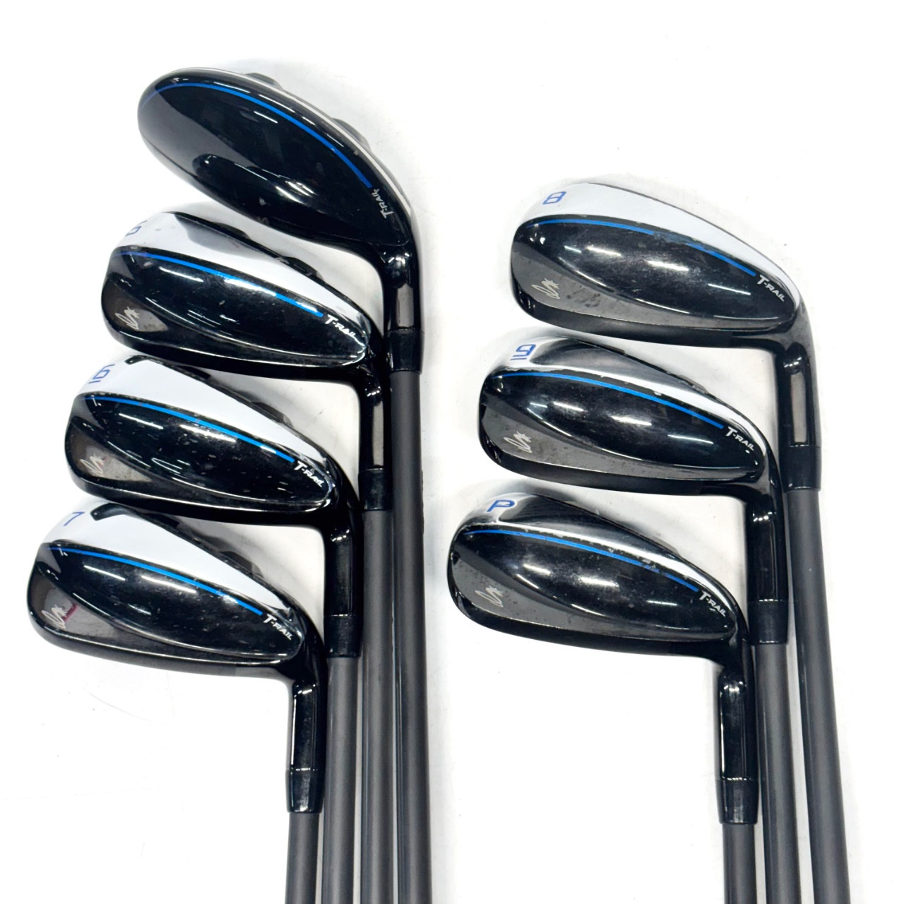 Used Cobra T RAIL COMBO Mens Iron Set RH 4I-PW