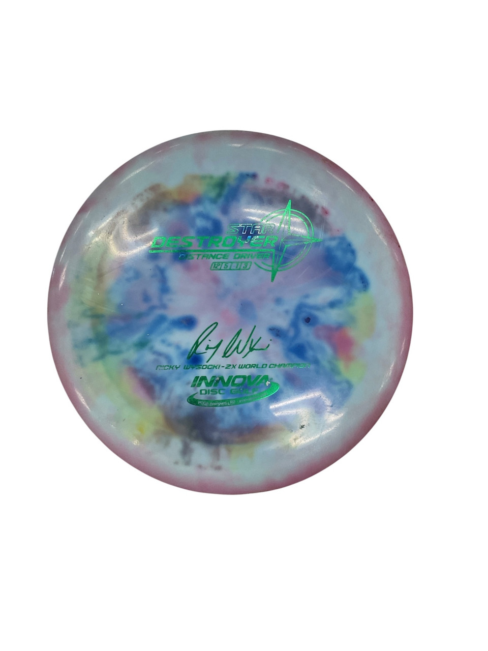 Used Innova STAR DESTROYER Disc Golf Driver Purple