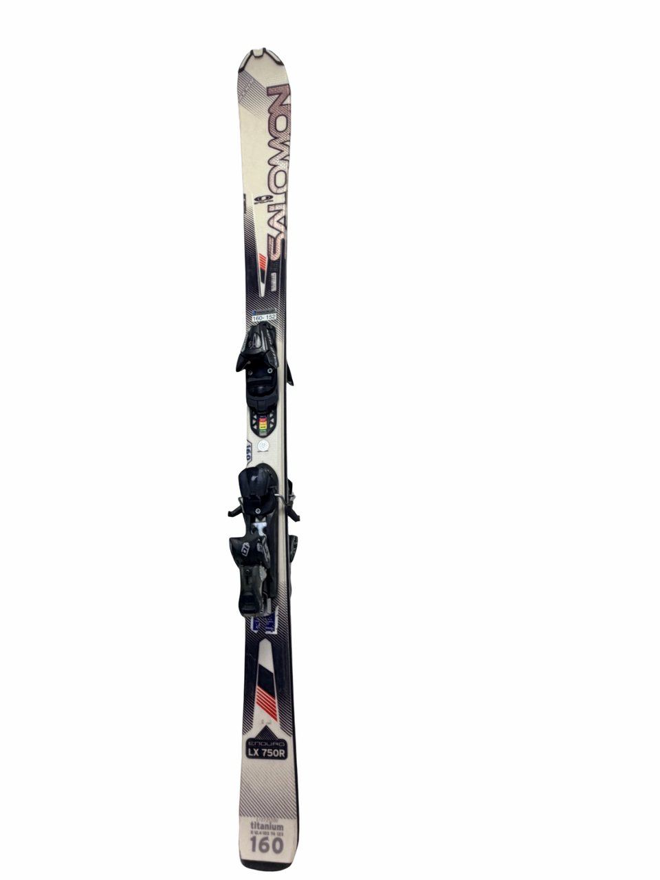 salomon 160 skis Enduro LX 160cm Ski + Salomon 10 Bindings Winter Sport Traventuria Sports sandwich construction ensures excellent edge grip and precise turn initiation Salomon Men's Q-85 2016 Skis