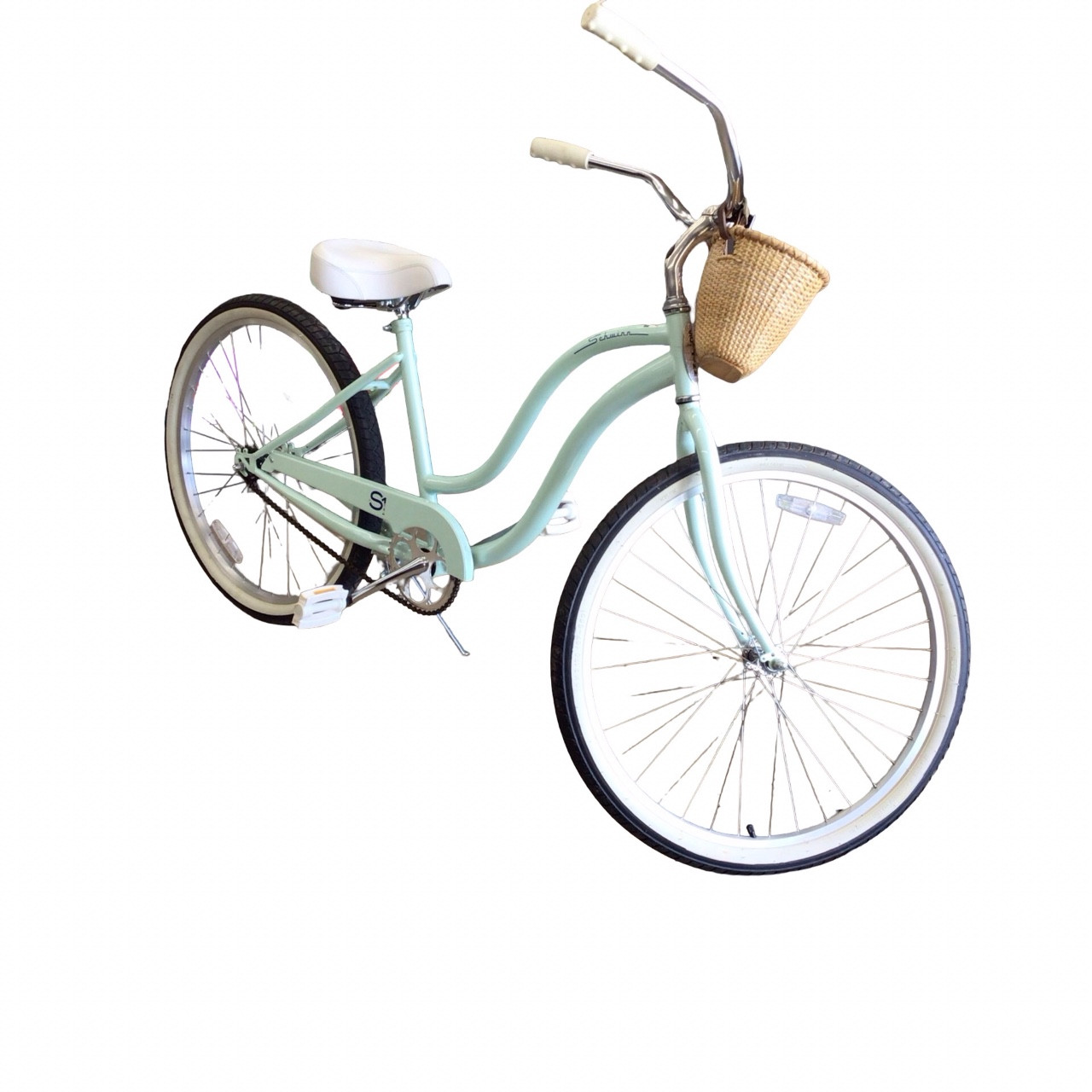 Used Schwinn S1 Cruiser Bike Womens Teal 19-20