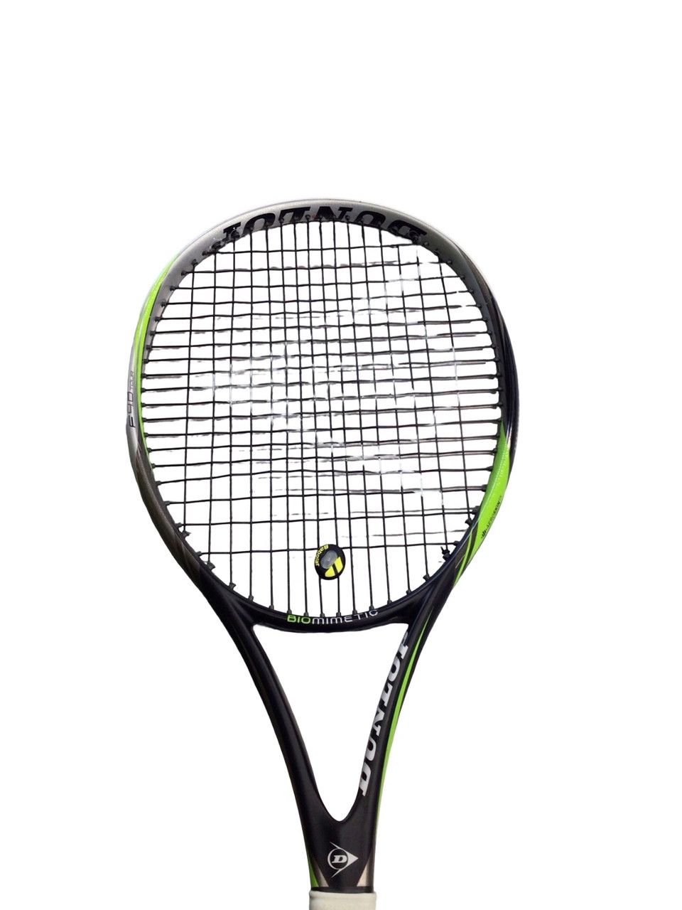 Used Dunlop BIOMIMETIC Adult Tennis Racquet Black 4 3/8