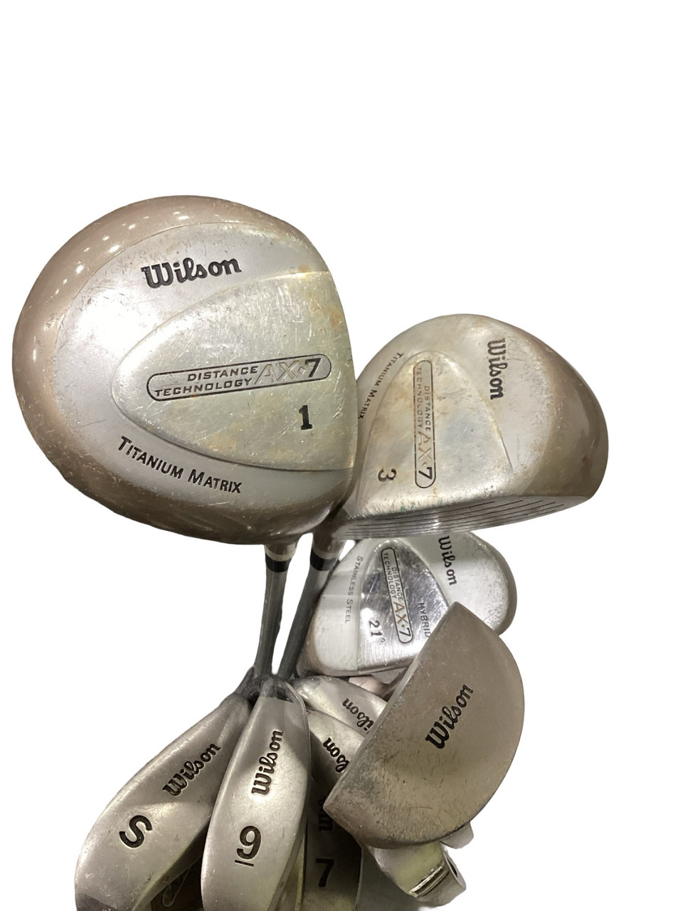 Used Wilson AX7 Womens Complete Set RH 11 Piece