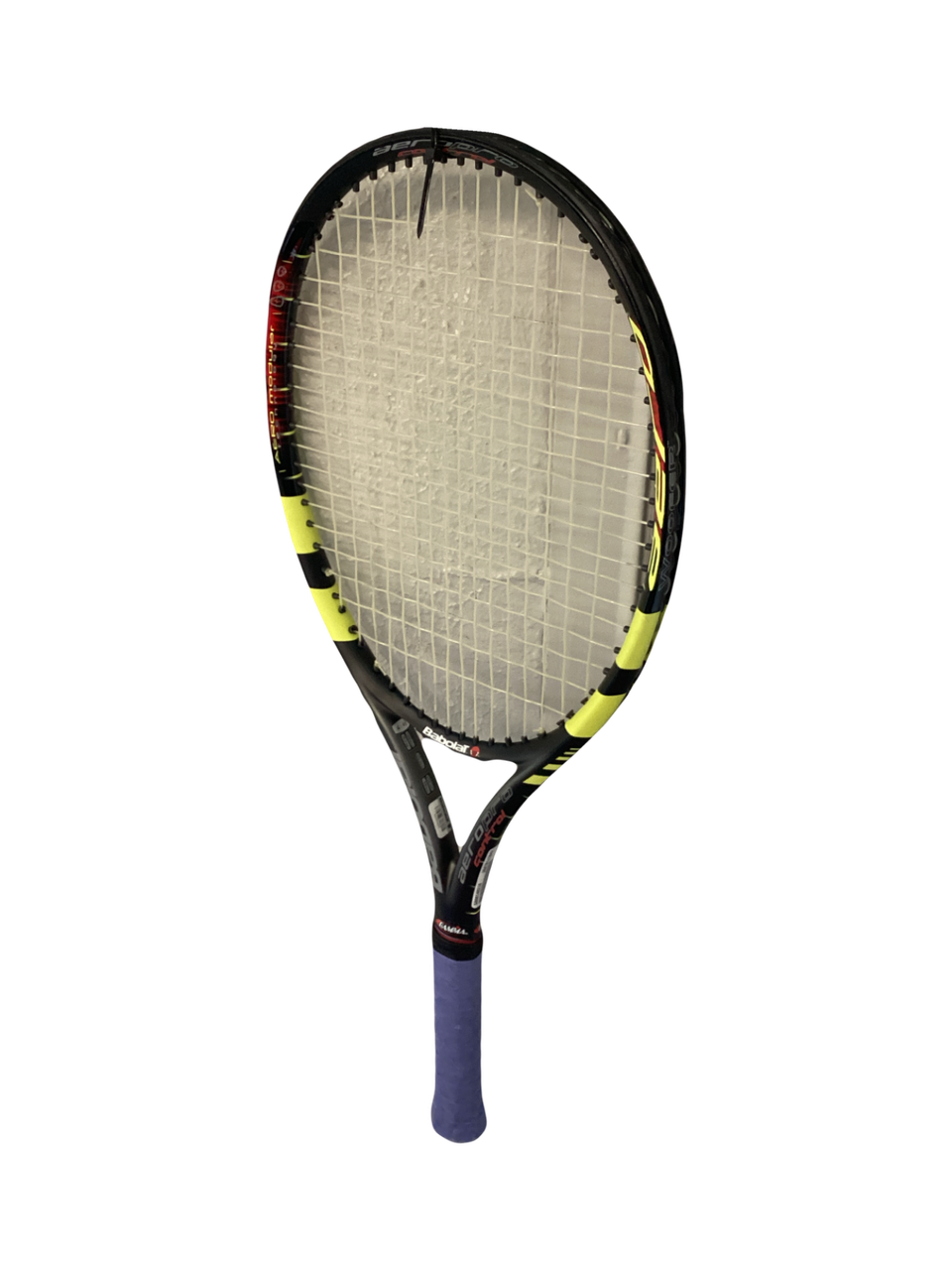 Used Babolat AEROPRO CONTROL Adult Tennis Racquet Black 4 1/2