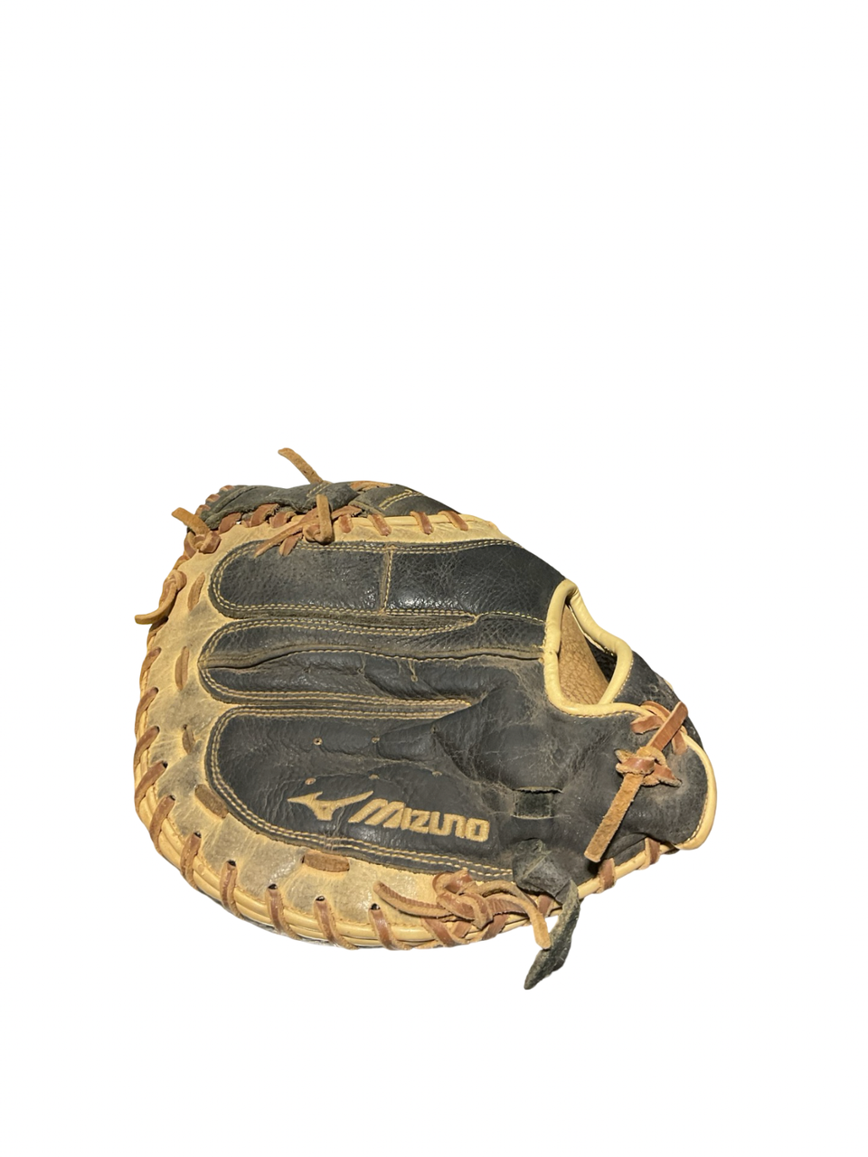 moy　オーダー Used Mizuno PRO SCOOP CATCHERS MITT BB/SB Catchers RH Throw Black 33