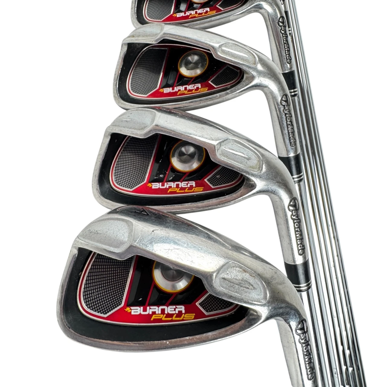 Used Taylormade BURNER PLUS Mens Iron Set RH 4I-GW/AW